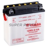 Μπαταρία -YUASA- 12N5.5-4A, 6Ah 12V