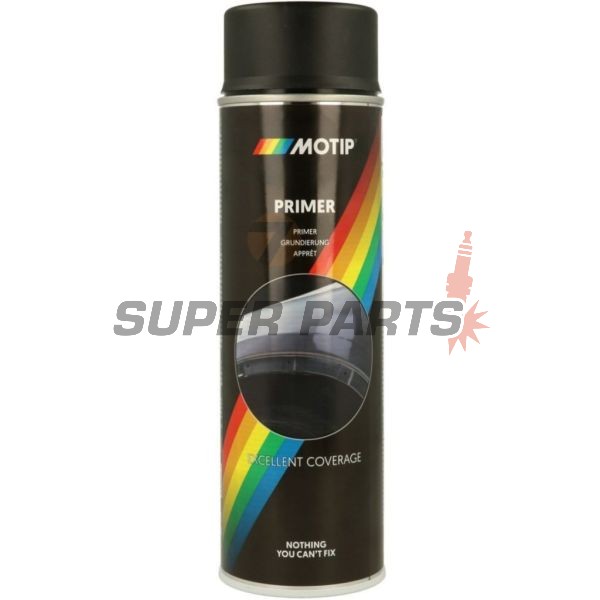 Αστάρι σε σπρέι -MOTIP- ακρυλικό, μαύρο, 500ml