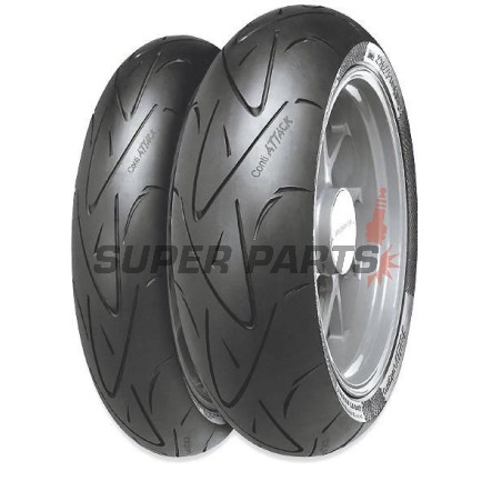 Πίσω ελαστικό δρόμου -CONTINENTAL- 180/55ZR17, ContiSportAttack
