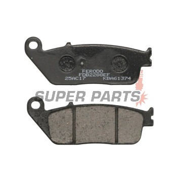 Τακάκια φρένων -FERODO- FDB2288EF, Kymco Xciting 500i 2008-2015