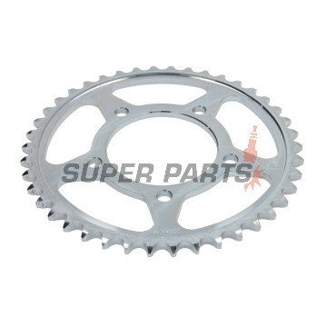 Πίσω γρανάζι -JT- JTR829,42, 42 δόντια, ατσάλινο, Suzuki GSF 600 1994-2004, GSF 650 2005-2006, GSX 600/750 1989-2006, GSX-R 1100 1986-1988, GSX-R 400 1988-1989, GSX-R 600 1992-1993, GSX-R 750 1985-1990, RF 600 1993-1997, VZ 800 1997-2004
