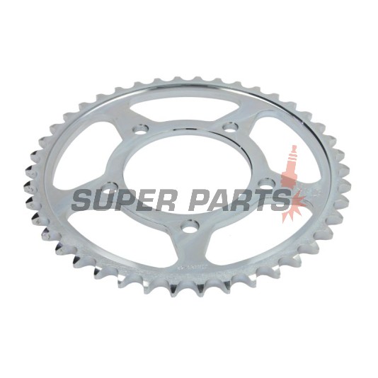 Πίσω γρανάζι -JT- JTR829,42, 42 δόντια, ατσάλινο, Suzuki GSF 600 1994-2004, GSF 650 2005-2006, GSX 600/750 1989-2006, GSX-R 1100 1986-1988, GSX-R 400 1988-1989, GSX-R 600 1992-1993, GSX-R 750 1985-1990, RF 600 1993-1997, VZ 800 1997-2004