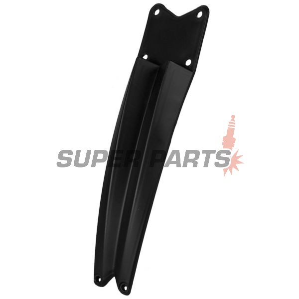 Μπροστινό φτερό Supermoto -POLISPORT- μαύρο, HUSQVARNA TC 250-630 2005-2009