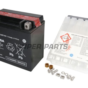 Μπαταρία -YUASA- YTX14L-BS, 13Ah 12V