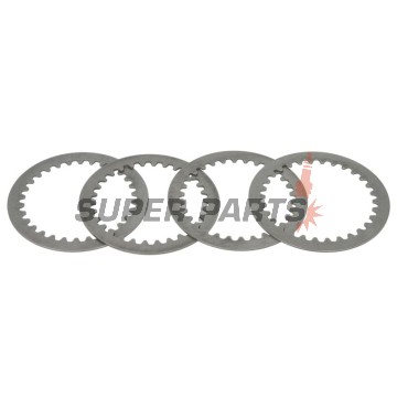 Σετ ατσάλινων δίσκων συμπλέκτη -TRW- MES345-4, Suzuki DR125S/SE (1982-2001), RM80/80X (1986-2001), RM85/85L (2002-2018)
