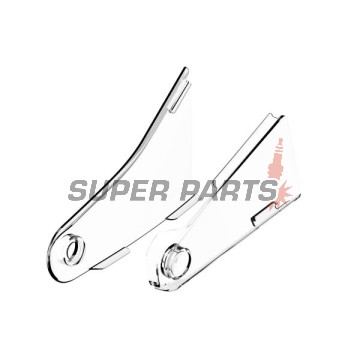 Προστατευτικά γραφικών -POLISPORT- διάφανα, KTM EXC, EXC-F, SX, SX-F, XC, XC-F, XCF-W, XC-W 50-500 2019-2024