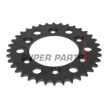 Πίσω γρανάζι -JT- JTR735,36, 36 δόντια, ατσάλινο, Ducati 851 851 1989-1992, 888 888 1993-1994, 900 900 1991-1997, 907 907 1991-1992, MH 900 2002, Monster 400 2001-2008, Monster 600 1994-2001, Monster 620 2002-2006, Monster 695 2007-2008
