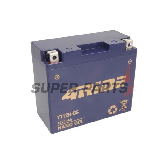 Μπαταρία -4 RIDE- YT12B-BS 4RIDE GEL, 10Ah 12V