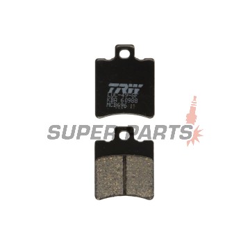 Τακάκια φρένων -TRW- MCB696, Aprilia SR/Leonardo/Gulliver, Benelli K2/Velvet, Gilera Runner/NRG/Typhoon, Honda SH/X8R, Malaguti F10/F12/Ciak, Piaggio NRG/TPH/Typhoon/Zip, Suzuki Katana (1992-2018)