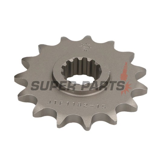 Μπροστινό γρανάζι -JT- JTF1182,15, 15 δόντια, Triumph Daytona 600 2003-2004, TT 600 2000-2004