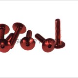 Σετ βιδών -VICMA- M6x30, κόκκινα, 6τεμ.