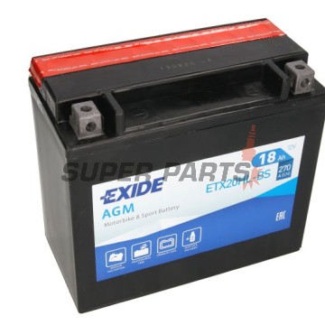 Μπαταρία -EXIDE- YTX20HL-BS, 18Ah 12V