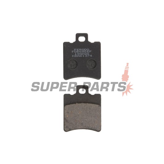 Τακάκια φρένων -FERODO- FDB680EF, Aprilia SR, Scarabeo, Leonardo, Rally; Benelli 491, Velvet, Adiva; Gilera NRG, Runner, Stalker; Honda SH, SFX, X8R; Malaguti F10, F12 Phantom, Ciak; Yamaha Aerox, Jog, Neos, BWS