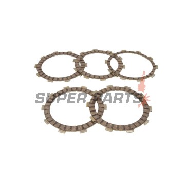 Σετ δίσκων συμπλέκτη -4 RIDE- TCS2292, Yamaha WR 125 (2009-2016), YZ 125 (2008-2013), YZF-R125 (2008-2013)
