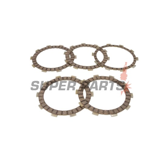 Σετ δίσκων συμπλέκτη -4 RIDE- TCS2292, Yamaha WR 125 (2009-2016), YZ 125 (2008-2013), YZF-R125 (2008-2013)