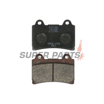 Τακάκια φρένων -FERODO- FDB449P, Yamaha FJ1200, SRX600, TDM850, TDR250, XV Road/Wild Star 1600-1700, XVZ Royal Star/Venture Royale 1300 (1986-2005)