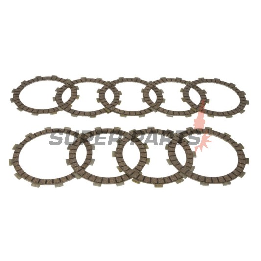Σετ δίσκων συμπλέκτη -4 RIDE- TCS1312, Honda CBR 1000 2008-2016, Honda VFR 1200 2010-2015