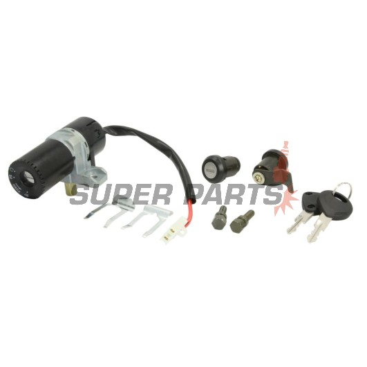 Σετ κλειδαριών -RMS- Honda FES 125/150 1998-2002, Honda FES 250 1998-2005, Honda NES 125/150 2000-2006