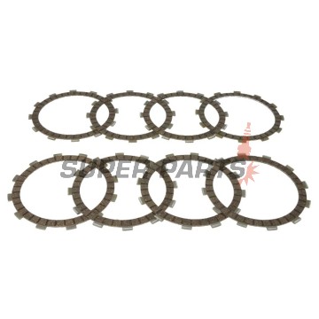 Σετ δίσκων συμπλέκτη -4 RIDE- TCS5639, KTM Adventure 640 1998-2002, LC4 640 1999-2006, SC 620/625 1996-2002, SMC 625/660 2004-2006, SX/SXC/Supercompetition/Supermoto/TXC 540-660 1997-2004