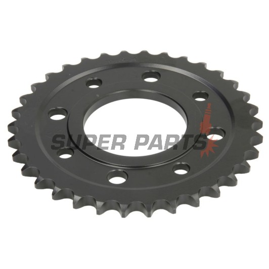 Πίσω γρανάζι -JT- JTR269,34, 34 δόντια, ατσάλινο, Daelim VL 125 2000-2007, VS 125 1997-2003, VT 125 1998-2002, Honda CB 100 1976-1986, CB 125 1973-1989, CBZ 125 2001, CG 125 1977-1983, 1985-2005, CM 125 1982-1997, EZ 90 1990-1996