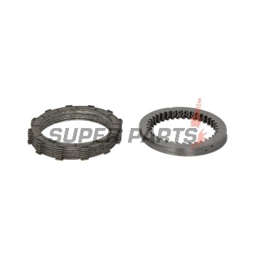 Σετ δίσκων συμπλέκτη -TRW- MCC701PK, Cagiva Elefant 900 (1990-1993), Ducati 748/749 748-749 (1995-2006), 900/SS/Monster 900-1000 (1991-2008), 916/998/999 (1994-2006), Multistrada 1000 (2003-2006), ST2/ST3/ST4/ST4S 944-996 (1997-2005), Streetfigh