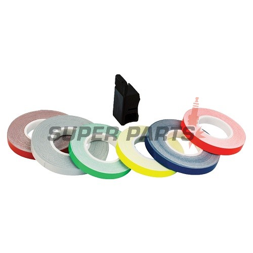 Ρίγες ζαντών -OXFORD- Wheel Stripes 6m x7mm, λευκά ανακλαστικά