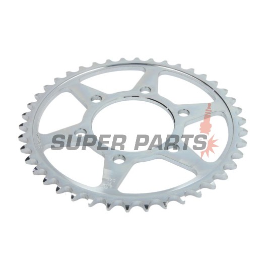 Πίσω γρανάζι -JT- JTR1489,42, 42 δόντια, ατσάλινο, Kawasaki KLZ 1000 2010, 2012-2019, Z 1000 2003-2020, Z 900 2017-2019, ZR 1000 2010-2014, ZX-10R 1000 2004-2005, 2008-2019, ZX-6R 600 1998-2002, ZX-7R 750 1996-2003, ZX-7RR 750 1996-1999