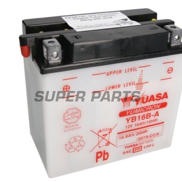 Μπαταρία -YUASA- YB16B-A, 17Ah 12V