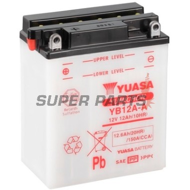 Μπαταρία -YUASA- YB12A-A, 13Ah 12V