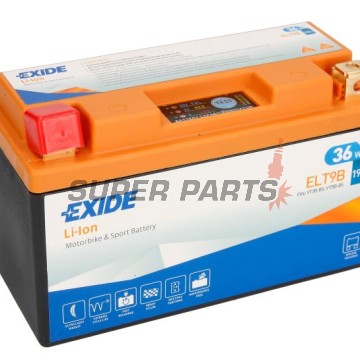 Μπαταρία -EXIDE- ELT9B, 42Wh (3Ah), 12V, Lithium-ion