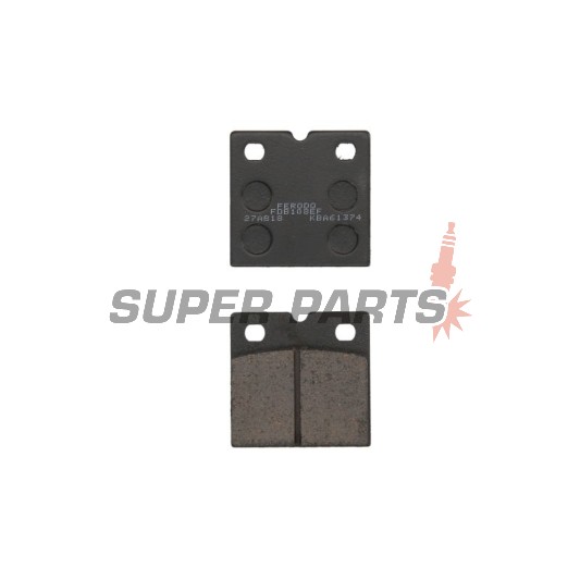 Τακάκια φρένων -FERODO- FDB108EF, Aprilia AF1, Benelli 350/500/650/SEI, BMW K/R/K1, Ducati Monster/SS/Paso, Laverda, Moto Guzzi California/Le Mans, MZ ETZ/Saxon/Silver Star 1974-2007