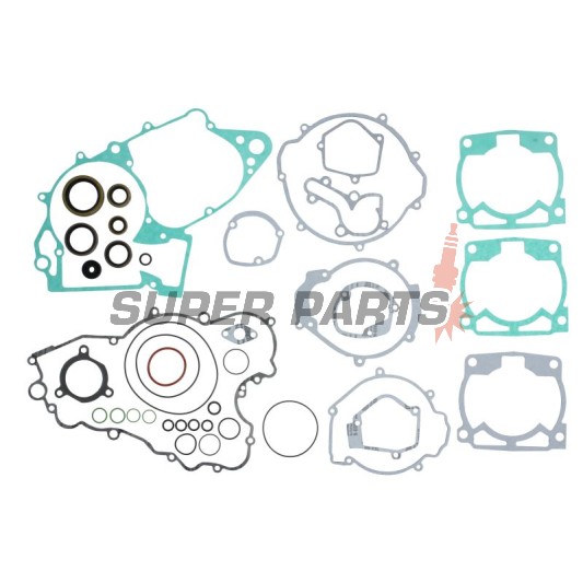 Πλήρες σετ φλαντζών κινητήρα -WINDEROSA- KTM EXC 300 1994-2003, KTM MXC 300 1994-2003, KTM SX 300 1994