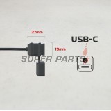 Αντάπτορας USB -OXFORD- 12V, 3Ah (type C)